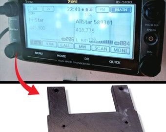 Wall Mount Bracket for ICOM ID-5100 50W 144/430MHz Dual Band Transceiver