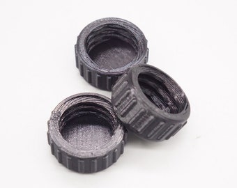Replacement Simple Screw Cap Cover Dirt Protectors for Propane Tanks *3-Pack*