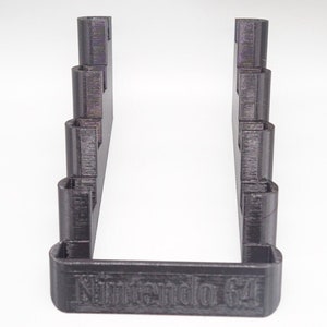 Cartridge Shelf Display Stand Stack for Nintendo 64 Cartridges *Holds 5* image 8