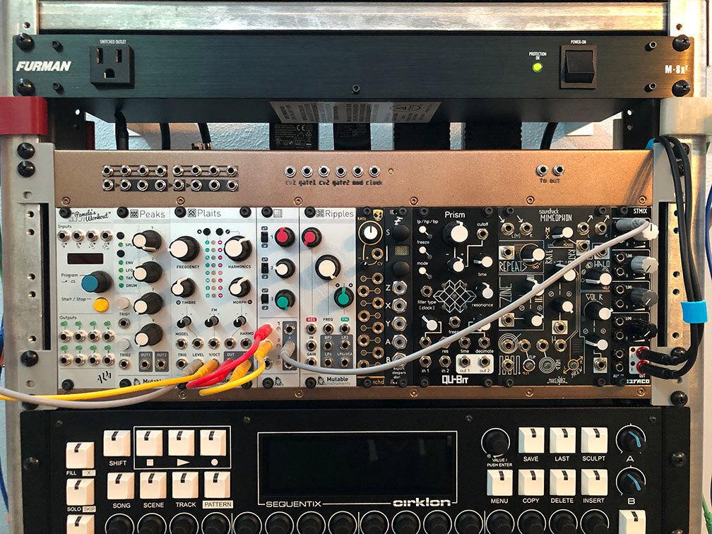 Cre8Audio NiftyCASE モジュラーシンセサイザー（標準 19 インチ）用