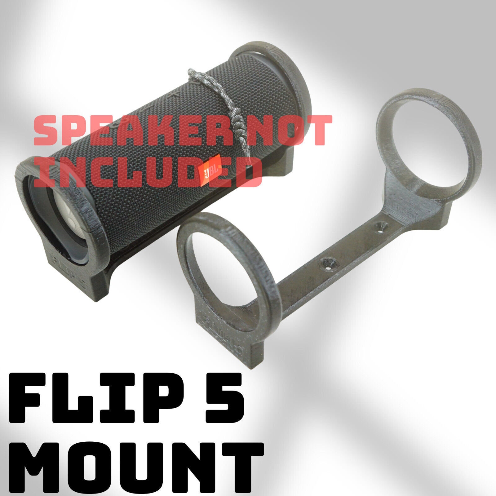Supporto A Parete Universale Per Altoparlanti JBL Charge/Flip E UE Boom – Metallo, Regolabile, Con Staffa Per Treppiede 1/4"