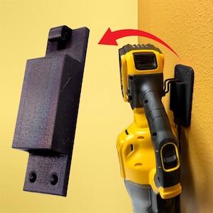 Custom Wall Bracket Clip Holder for DeWalt Vacuum DCV501HB