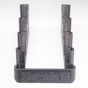 Cartridge Shelf Display Stand Stack for Nintendo 64 Cartridges *Holds 5* image 2