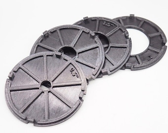 Router Table 4pc Insert Ring Set For Bosch Router Table RA1171 RA1180 RA1181