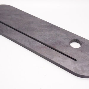 Replacement Throat Plate Insert for Dewalt DW745 Table Saw *Black*