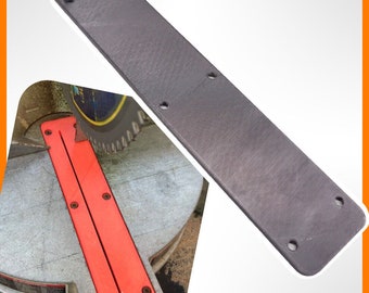 Inserto de placa de garganta sin espacio libre para sierra ingletadora compuesta Delta 36-235 *Negro*