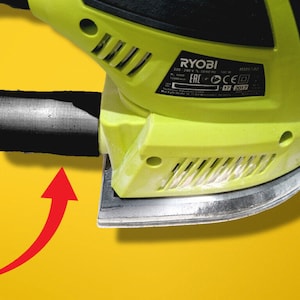 Vacuum Hose Adapter Attachment for Ryobi RMS180 Multi Base Sander