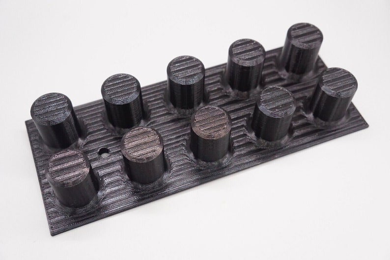 Wall Mounted Storage Organizer Rack for 5C Chuck Holder Lathe Collets ...