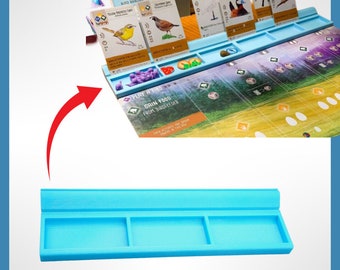 Player Tray Card / Piece Holder for Wingspan Board Game