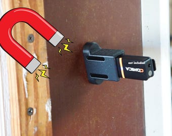 Magnetische houder voor basismontage voor COMICA Vimo Q draadloze lavaliermicrofoon