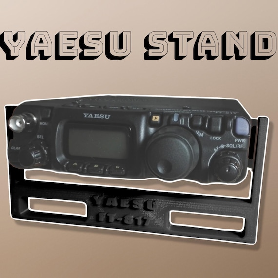 ヤエス FT-891 コンパクトトランシーバー用アングルフロントスタンド