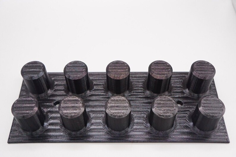 Wall Mounted Storage Organizer Rack for 5C Chuck Holder Lathe Collets ...