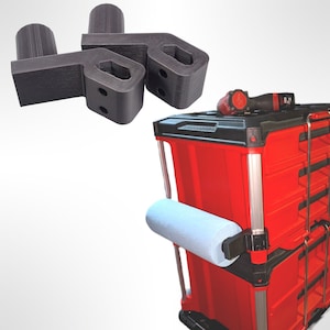 Suportes de montagem de braço de suporte de toalha de papel para Milwaukee Packout