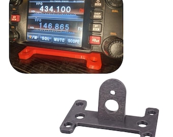 Custom Desktop Angled Stand for Yaesu FTM-400 Control Head