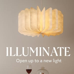 Origami Pendant Lamp | Soft Paper Hanging Light Fixture | Modern Ceiling Lamp | Sculptural Ambient Lighting | Japandi Home Decor