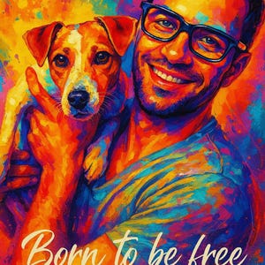Custom Personalized Colorful family Pop Art Portrait, Custom human Portrait, Custom portrait, Colorful custom Portrait Pop Art From Photo