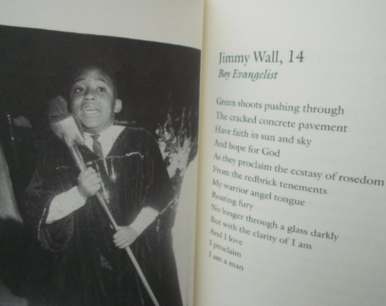 Here in Harlem By Walter Dean Myers Poems In Many Voices The Etsy