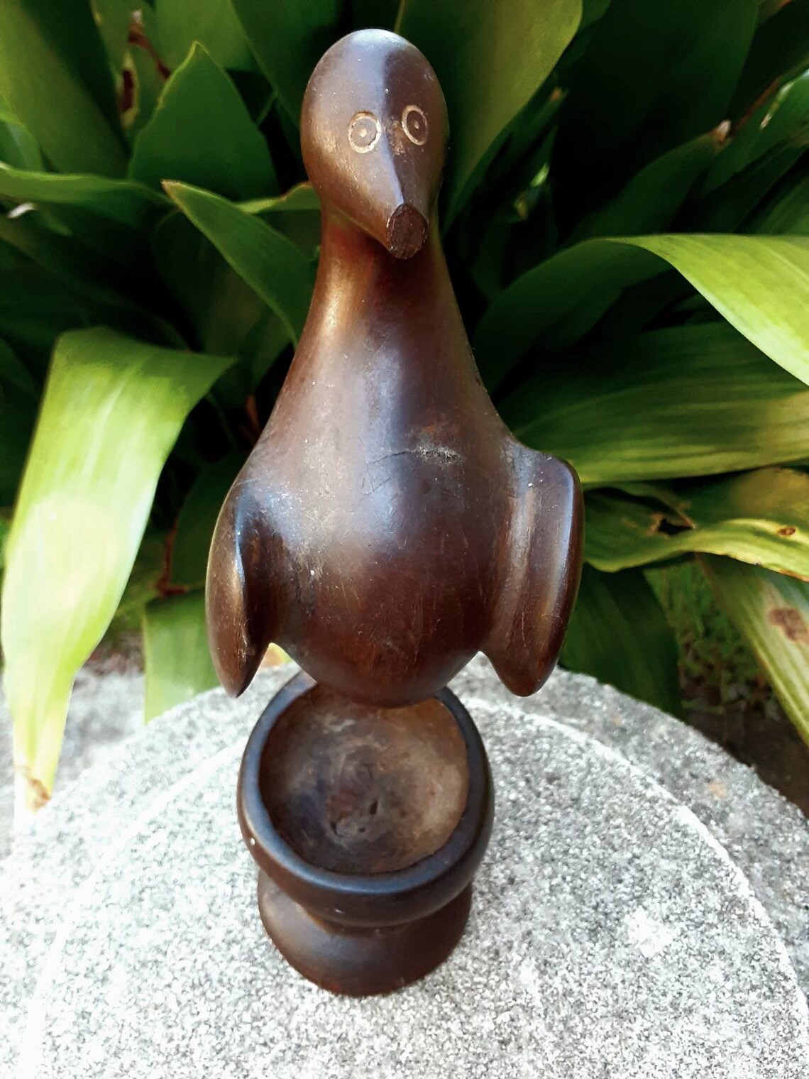 Hand Carved Wood Shore Bird Antique Folk Art Sculpted Bird Etsy