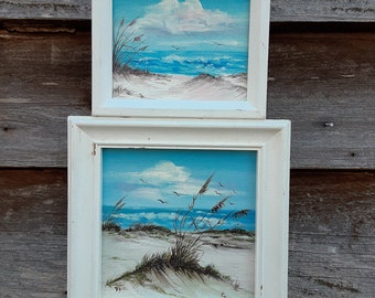 Seascape Paintings By Artist Donna Snyder - Rustic Framed