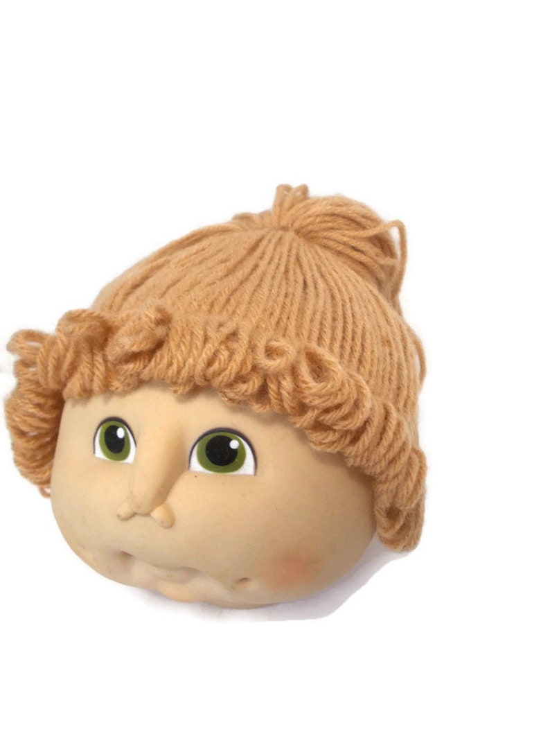 The Original Doll Baby Head 1984 Martha Nelson Thomas Etsy