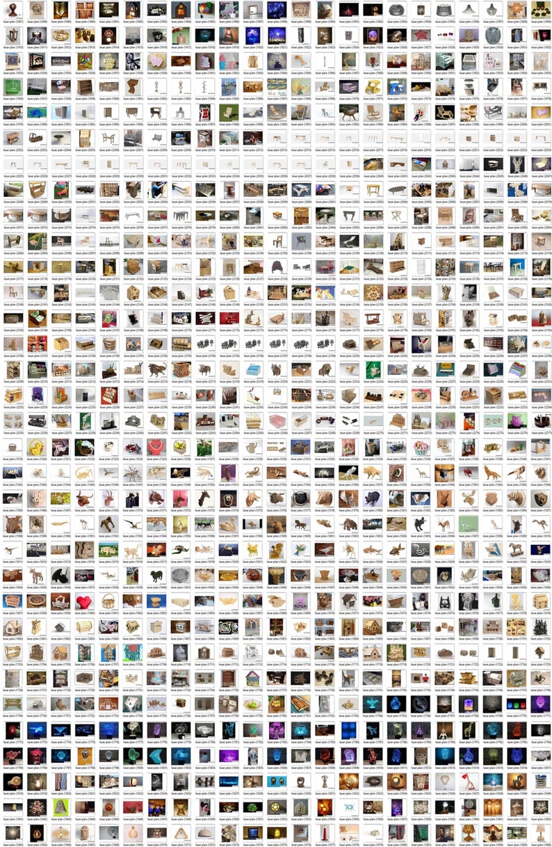 Laser Cut Files 300,000 Mega Set the Largest Catalog in the World Photo