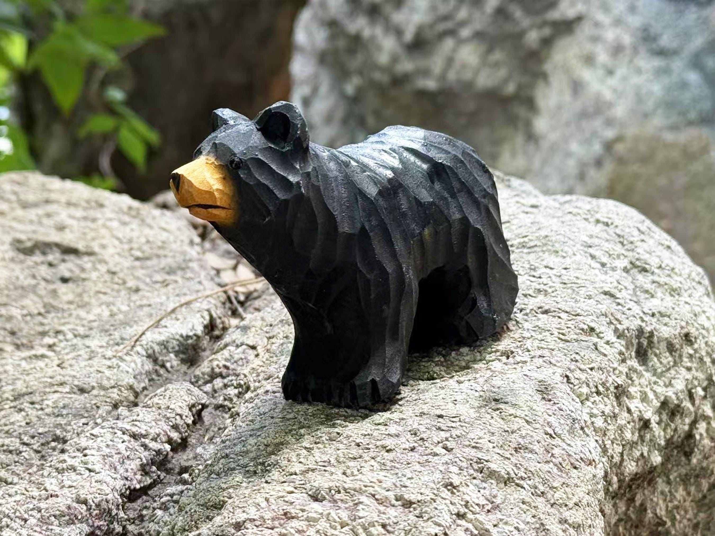 Figurine Ourson En Résine – Petit Bibelot 6 Cm – Sans Marque