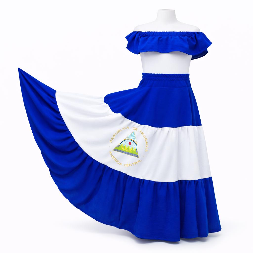 Nicaragua folkloric Dress. Classic Nicaragua dress from 12 Month to XXL adults sizes, folkloric dress Nicaragua folkloric Dress. Classic Nicaragua dress from 12 Month to XXL adults sizes, folkloric dress