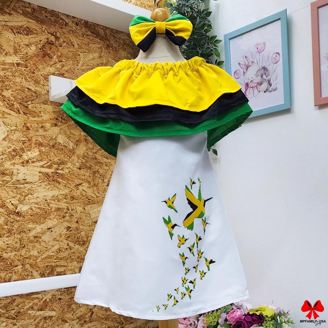 knee length dresses for ladies Jamaica Flag Printed Women Summer Sleeveless Long Dress Reggae Style E –  Mega Mart Center