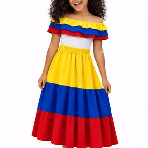 Colombian Cumbia Dress - Etsy