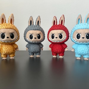 Labubu Monster Figure | 3D Printed Collectible Toy