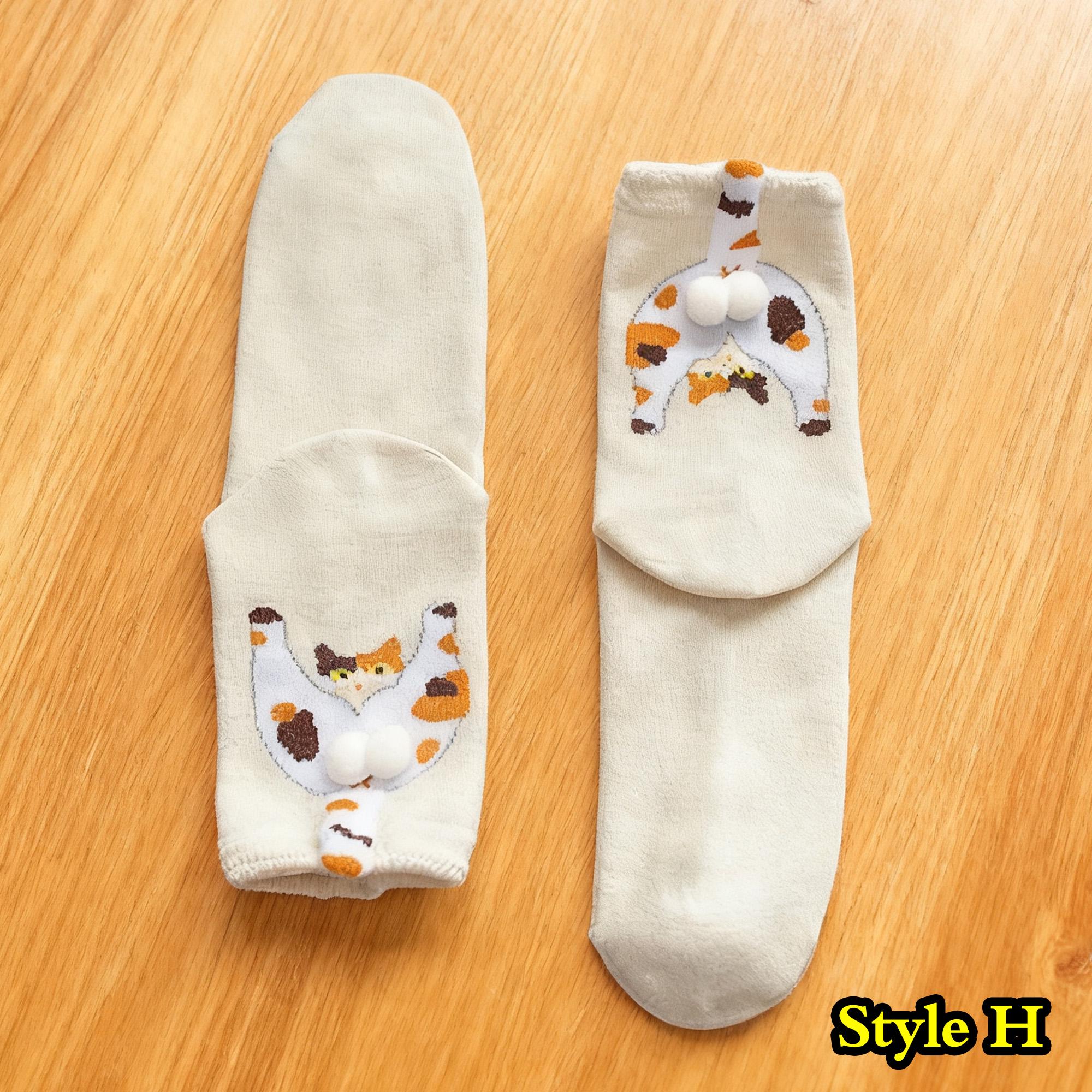 Lot De 8 Paires Chaussettes Femme Motif Teckel - Couleurs Vives - Taille 35-42 - Cadeau Amoureuse Des Animaux