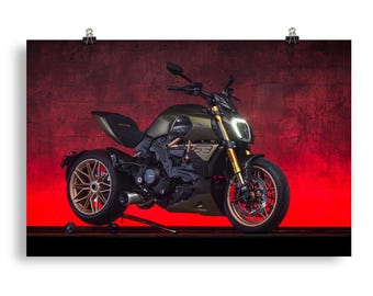Ducati Diavel 1260 Lamborghini Poster
