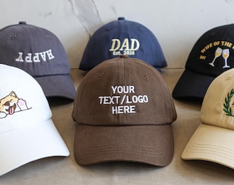 Customized text/LOGO baseball cap, embroidered cap, customized neutral cap, sisters cap, sunscreen cap, bachelor party gift