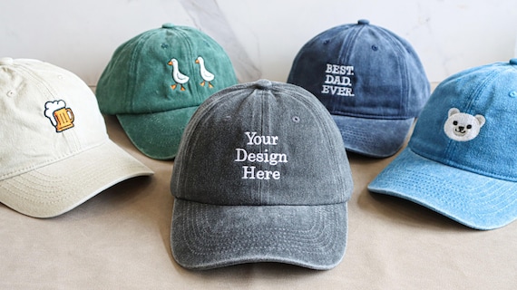 Personalized custom text hat | Embroidered retro hat | unisex baseball cap | unisex gift | holiday hat | bachelor party hat |Custom Your cap