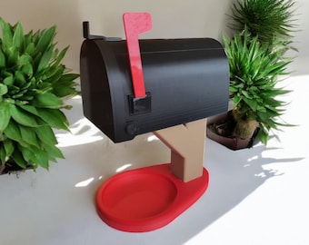 Desk organizer, mini mailbox, classroom, 3d print, gift, teacher, fun