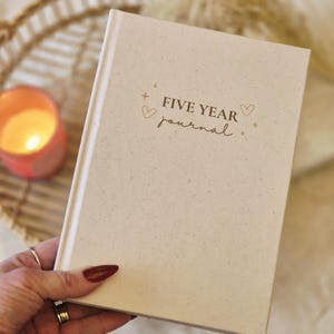 Luxuriöses Fünf-Jahres-Gedächtnis-Tagebuch: Tägliche Reflexion, Selbstfürsorge A5 Tagebuch