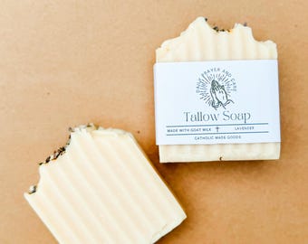 Tallow Goat Milk Lavender Soap
