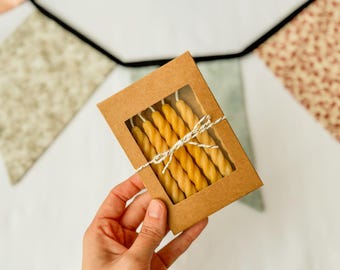 beeswax birthday candles