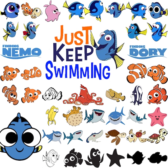 Porte-Monnaie Finding Dory - Portefeuille Nemo 3 Volets Avec Poche Pièces Et Cartes, Multicolore