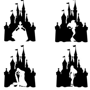 Castle Png bundle, princess Png , castle clipart, Heart Head Mickey mouse, magic kingdom svg, cut files for cricut silhouette