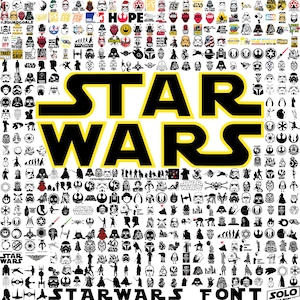 Star wars svg, 3000+ starwars svg bundle, star wars png, svg files for cricut, darth vader svg, mandalorian svg, svg for cricut, Layered