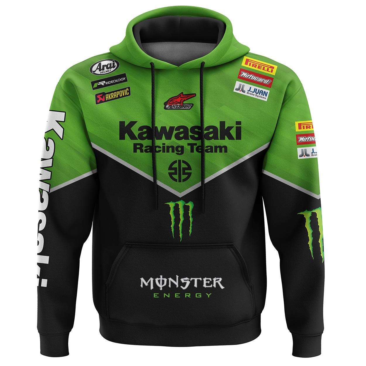 Felpa kawasaki racing team best sale
