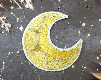 Mystic Moon | Iron-on Embroidery
