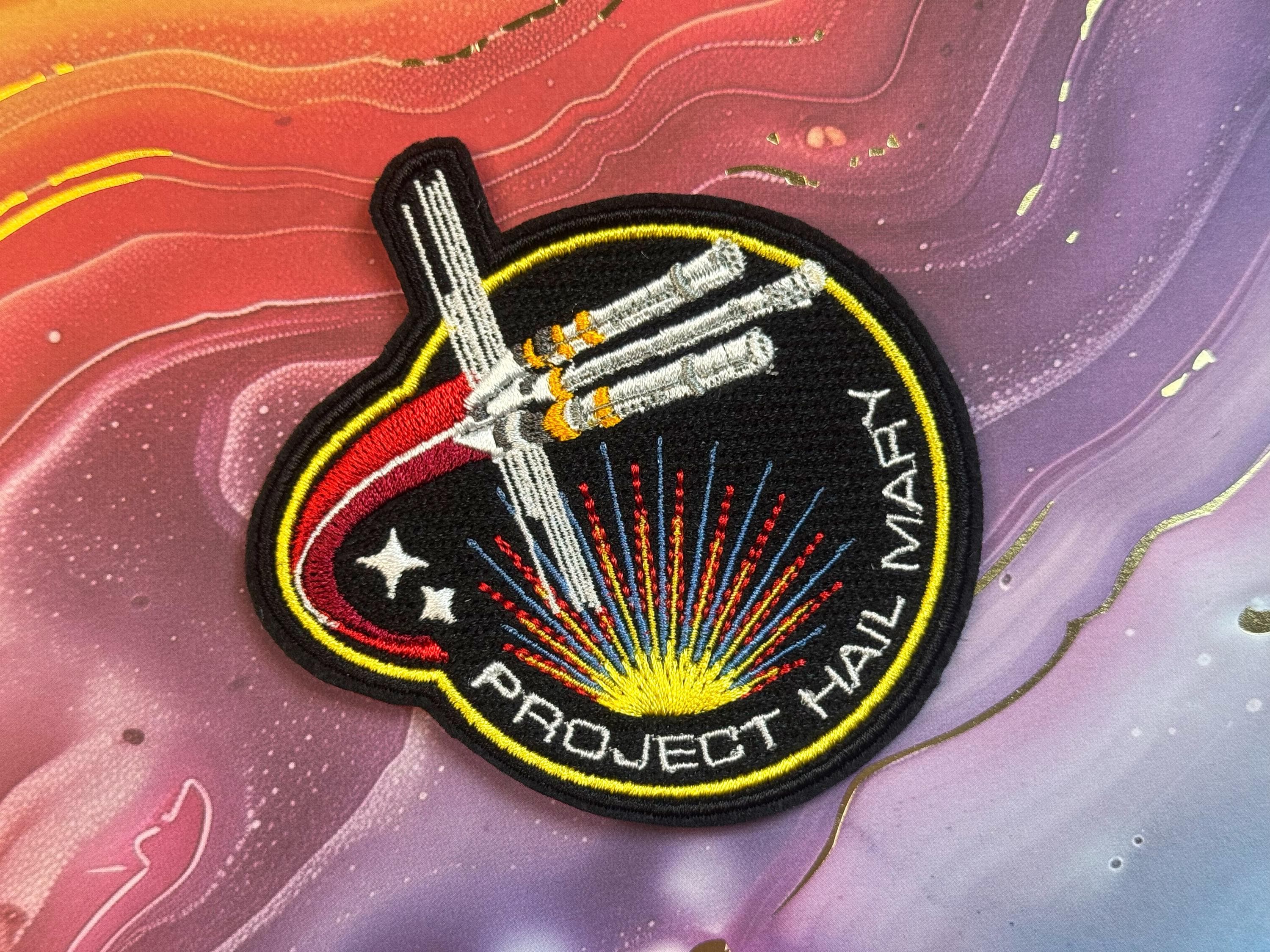 Space Patches - Project Hail Mary | PHM | Handcrafted | Iron-on