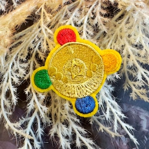 Crystal Transformation Brooch - Sailor Moon | Iron-on Embroidered Patch