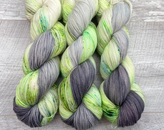 100g Hand dyed sock yarn 4ply fingering superwash merino nylon UK