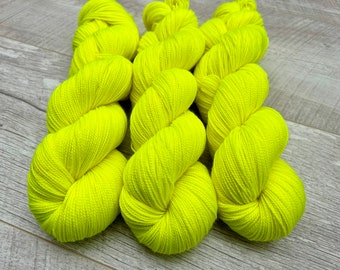 100g Hand dyed sock yarn 4ply fingering superwash merino nylon UK