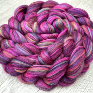 100g Merino combed tops blend wool roving. UK.