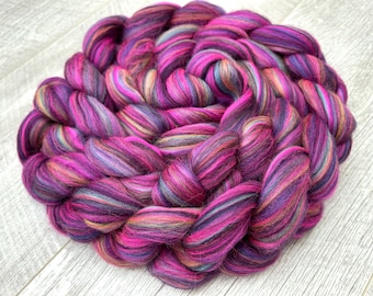100g Merino combed tops blend wool roving. UK.
