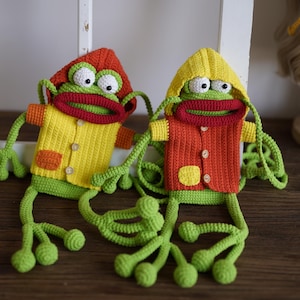 Handmade Crochet Frog Crossbody Bag – Cute Amigurumi Plush Purse, Kawaii Animal Shoulder Bag, Boho Festival Accessory, Gift for Frog Lover